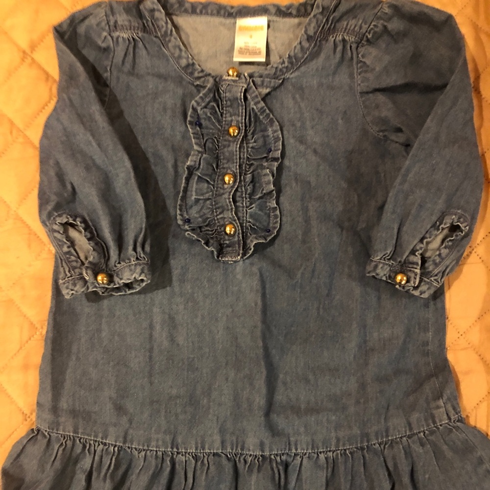 Gymboree Demin Ruffle Dress